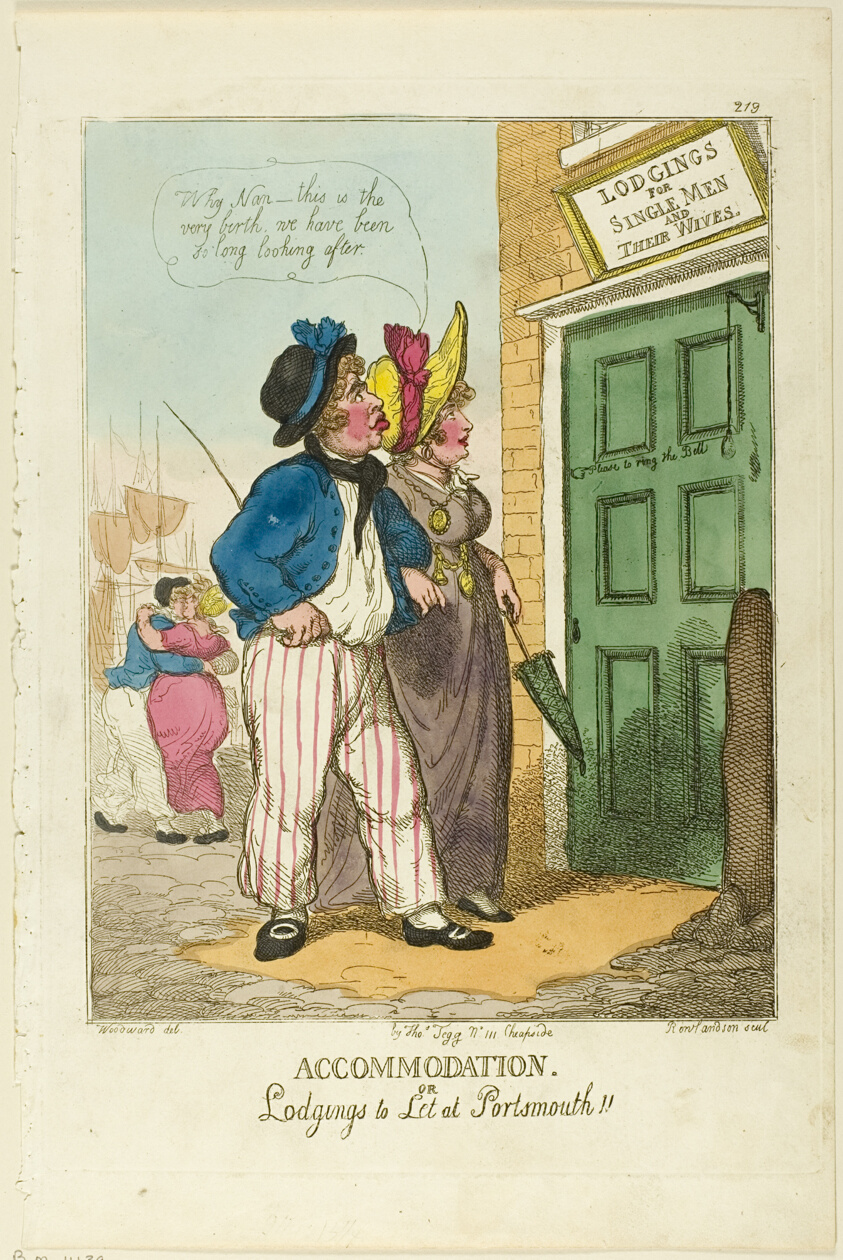 Accommodation, or Lodgings to Let Portsmouth