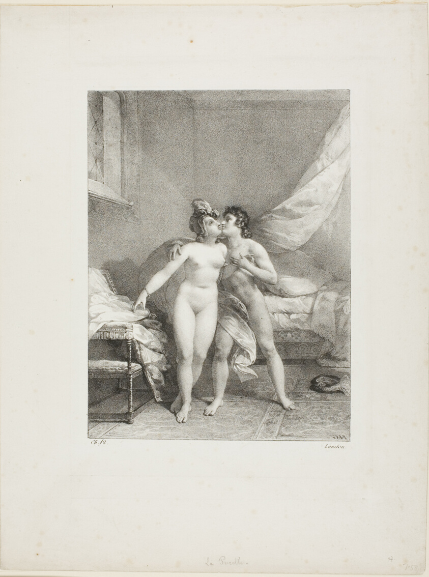 Scene from Voltaire's "La Pucelle d'Orléans"