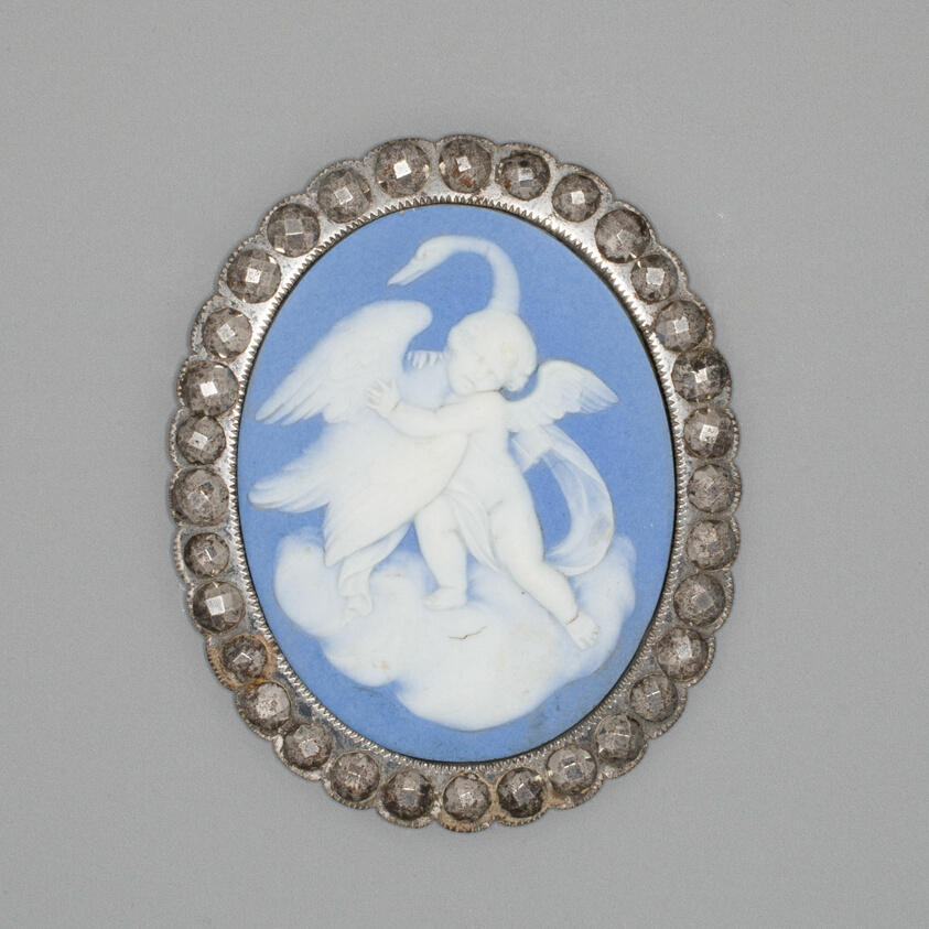 Medallion with Cupid and Swan