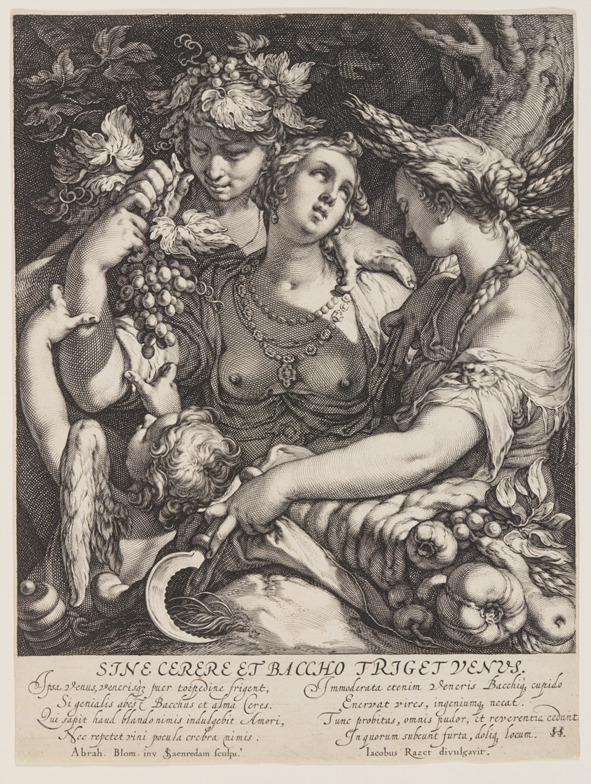 Sine Cerere et Baccho Friget Venus