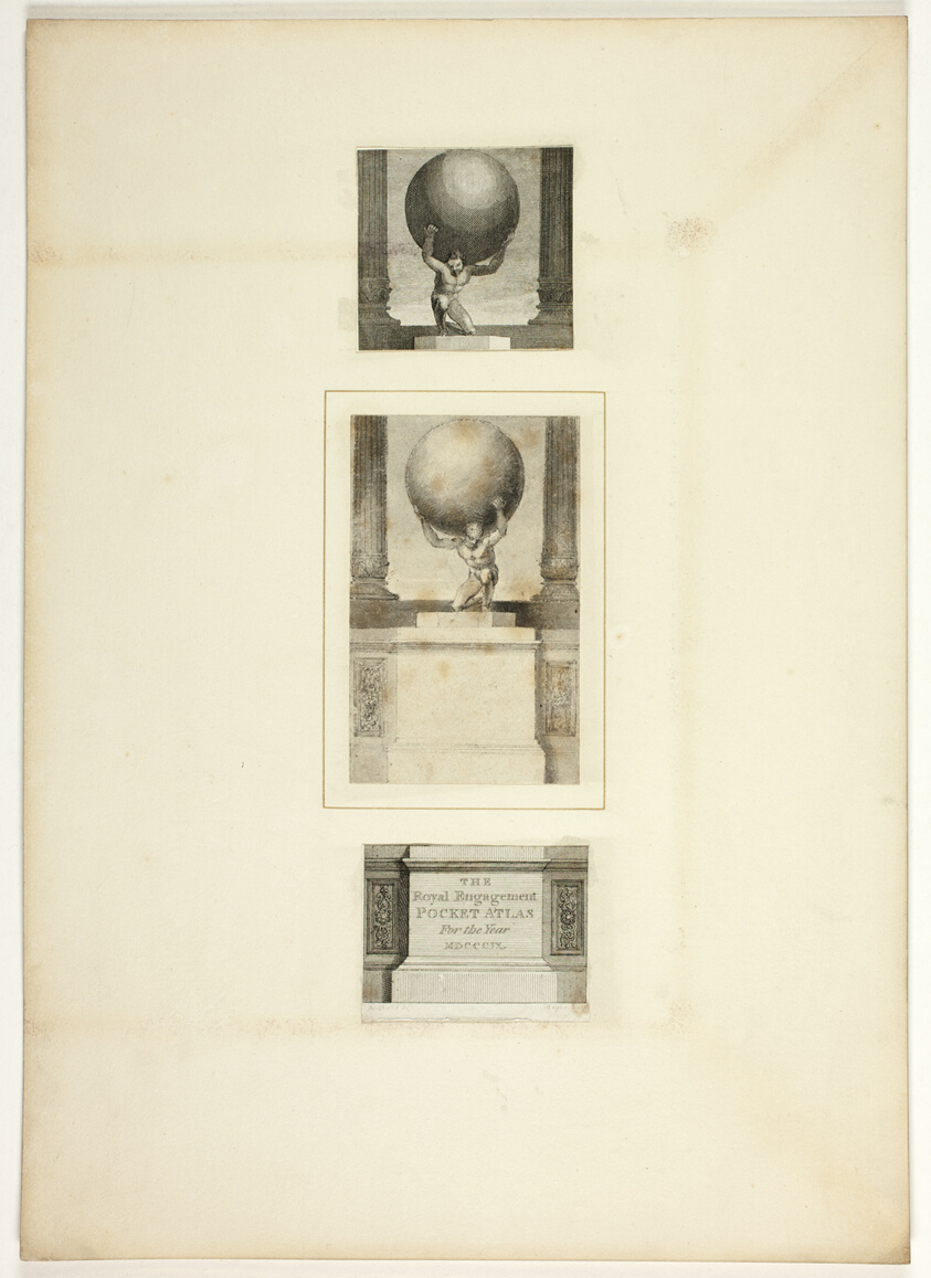Frontispiece from Marmion, in the 1809 Royal Engagements Pocket Book