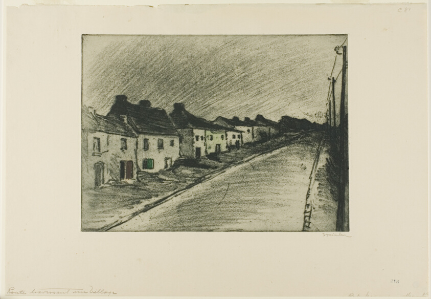 Road Through a Village