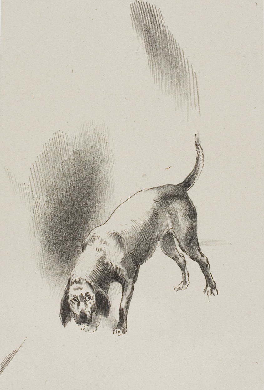 He [The Narrator's Dog] Kept His Eyes Fixed on Me With a Look So Strange, plate 3 of 6