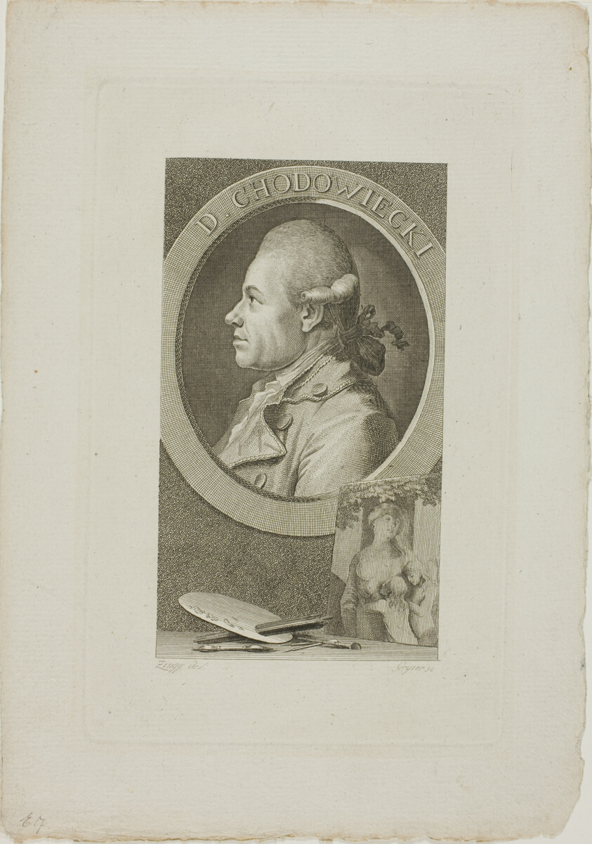 Portrait of Daniel Chodowiecki