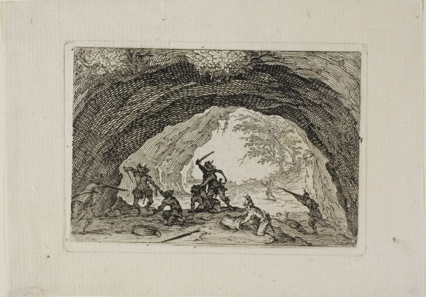 The Cavern of Brigands, from The Caprices