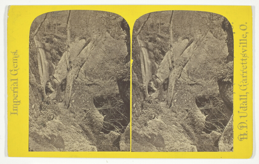 Nourmahal Cascade, from the South, No. 8 from the series "Imperial Gems"