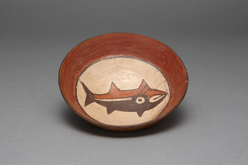 Plate Depicting a Fish, Shark, or Whale