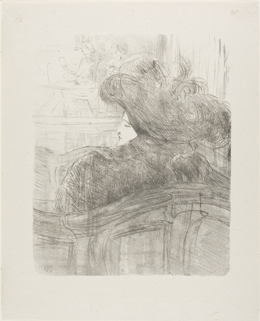 Cléo de Mérode, from Treize Lithographies