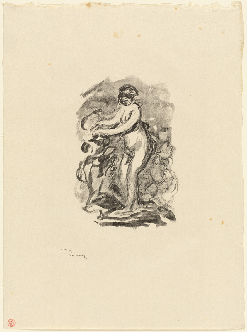 Woman with Grapevine, 1st variant