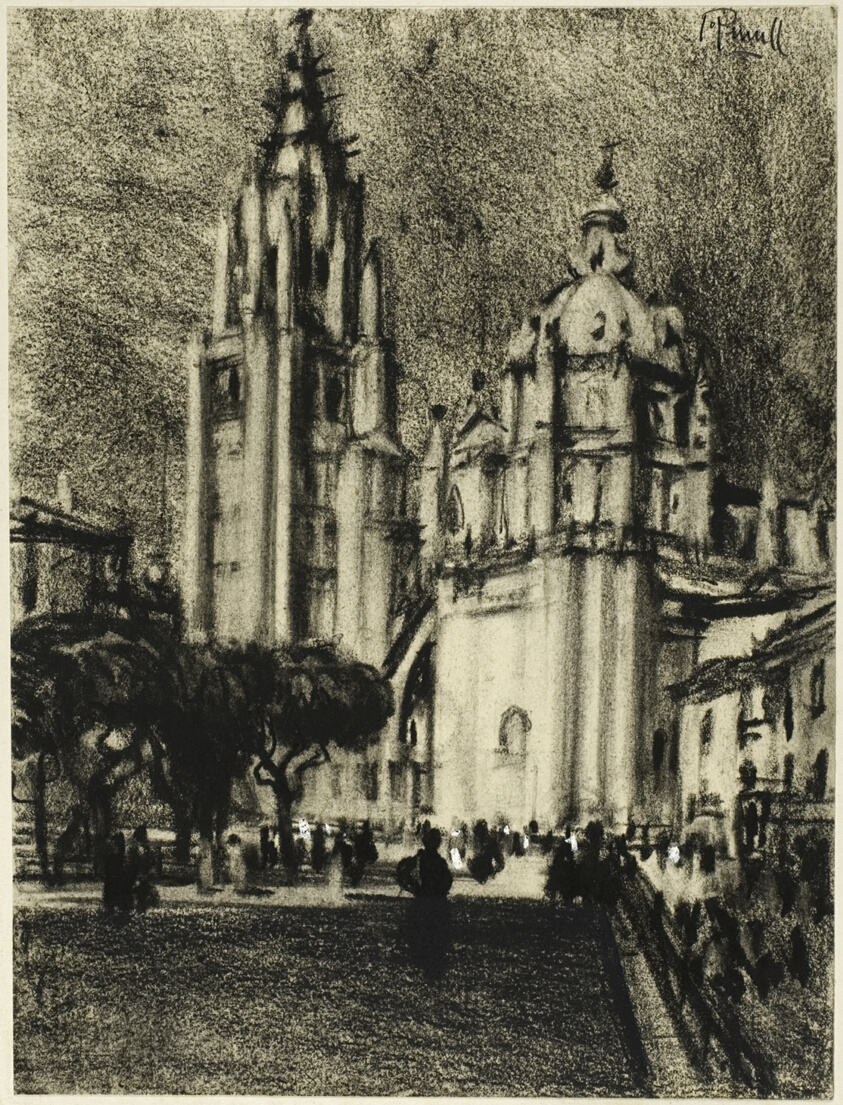 The Cathedral, Toledo, from Castilian Days