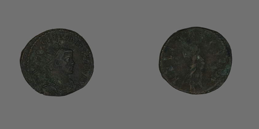 Coin Portraying Emperor Diocletian