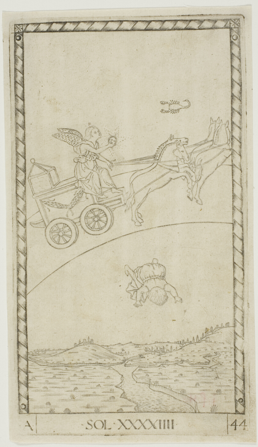 The Sun, plate 44 from Planets and Spheres