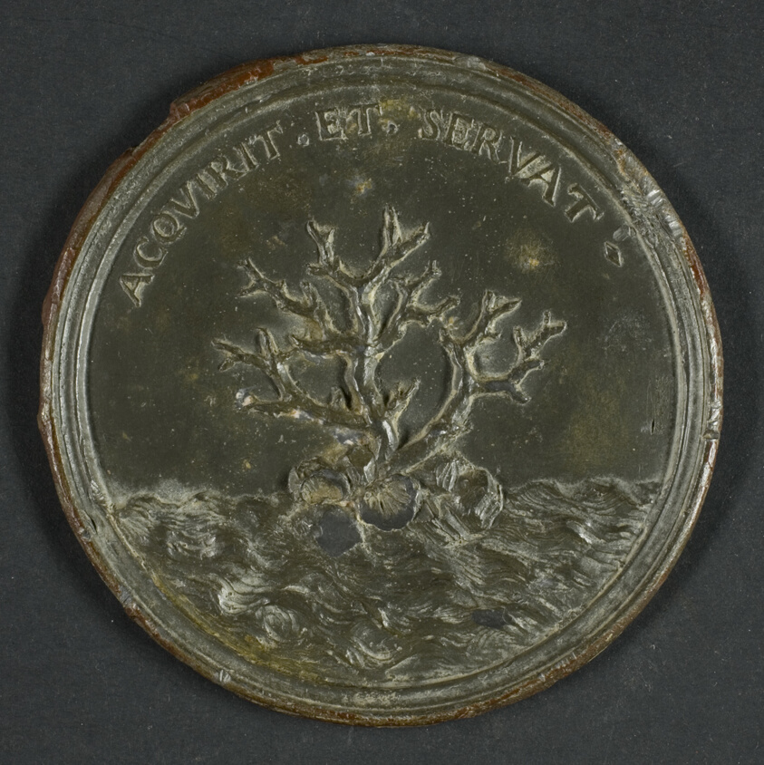 Reverse of Medal Depicting Maria Maddalena of Austria (1591–1631)