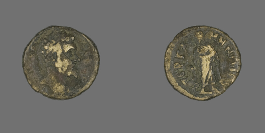 Coin Portraying Emperor Septimius Severus
