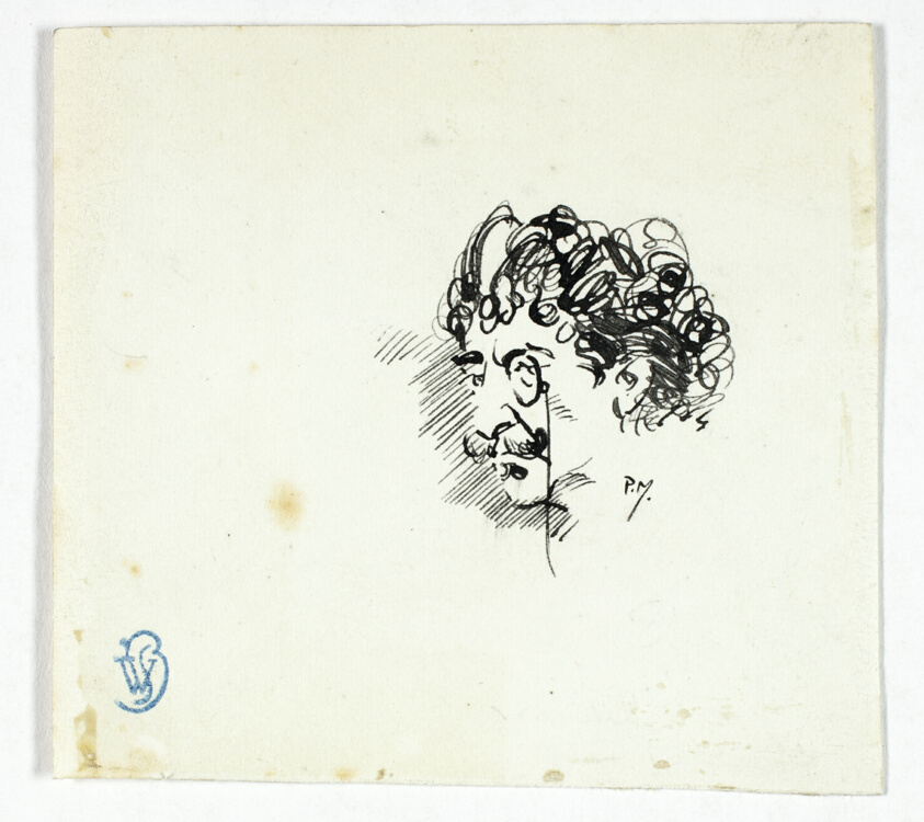 Sketch of Whistler's Head