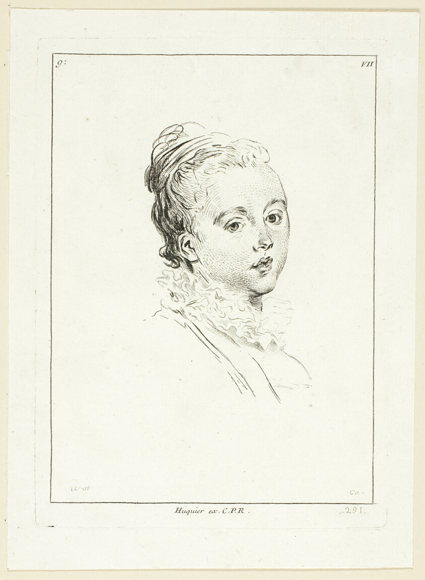 Woman's Head (turned to left)