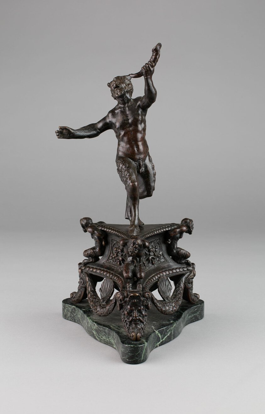 Dancing Satyr on Socle