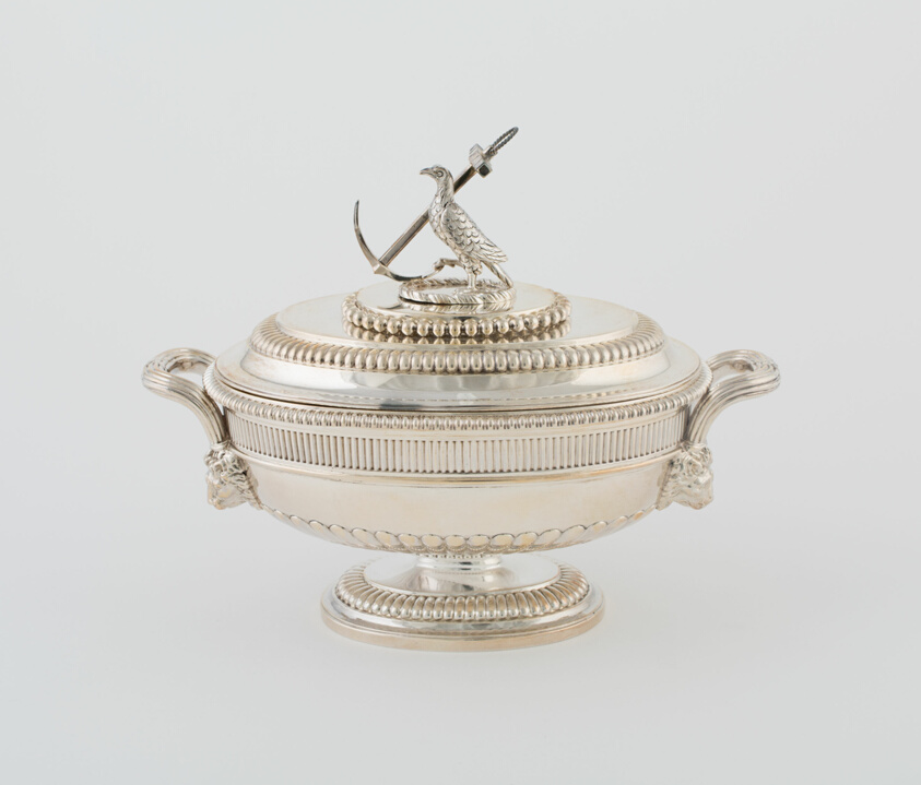 Sauce Tureen and Cover from the Hood Service