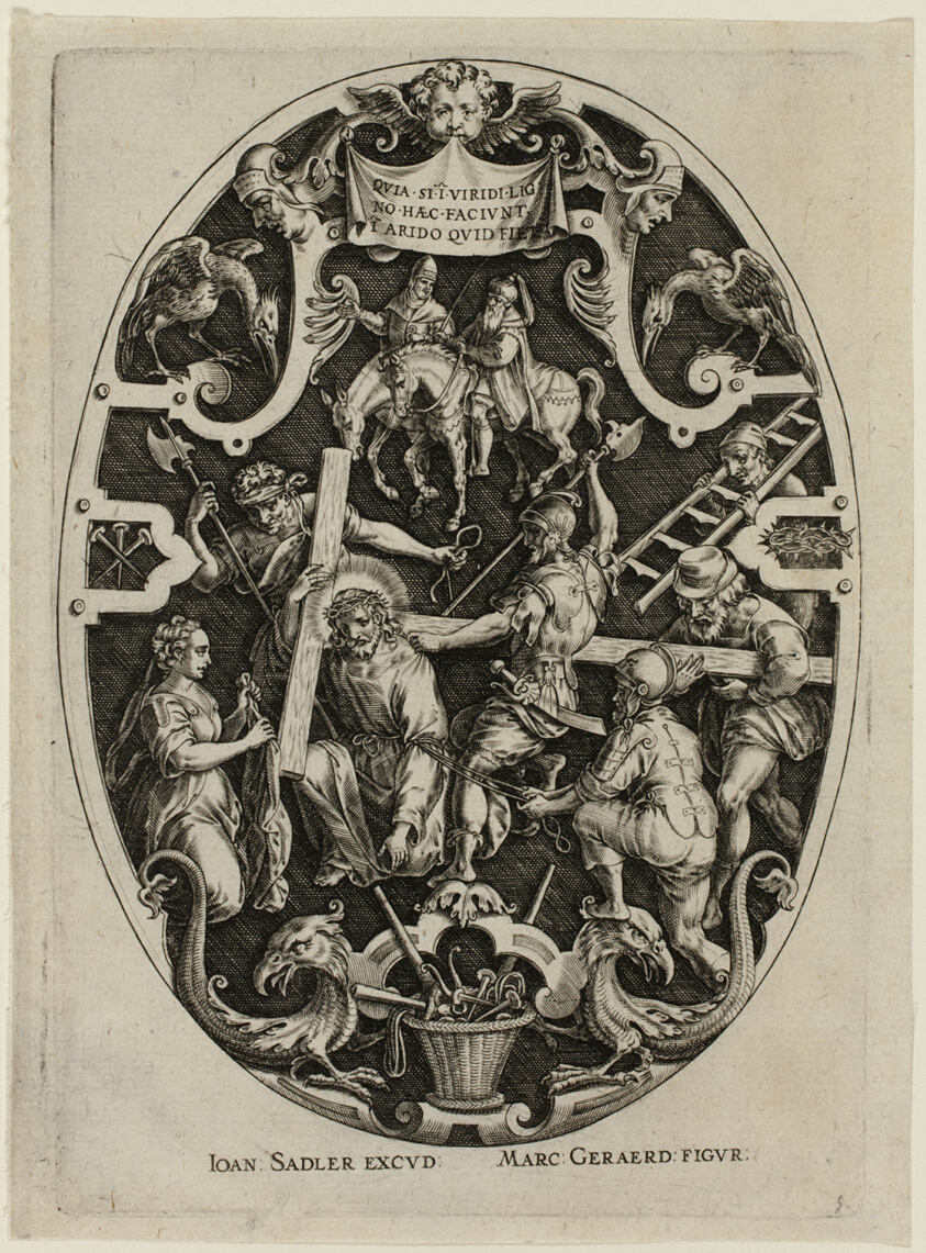 Carrying of the Cross, from Passion of Christ