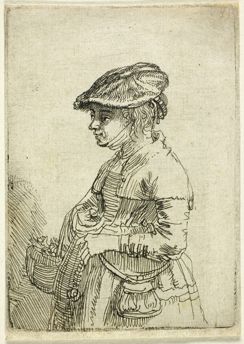 Girl with a Basket