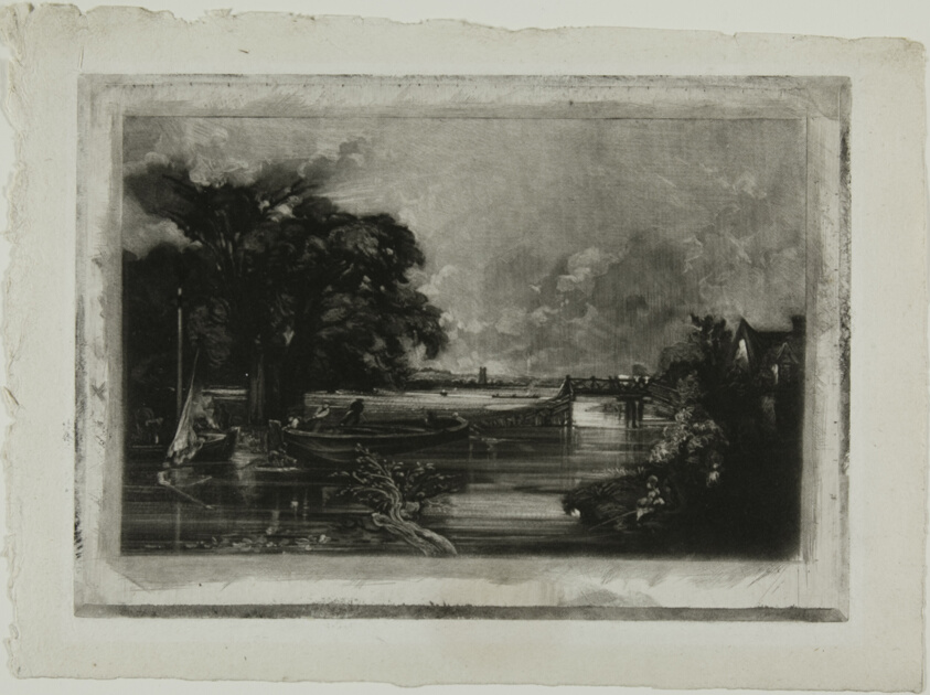 The River Stour from Various Subjects of English Landscape Scenery