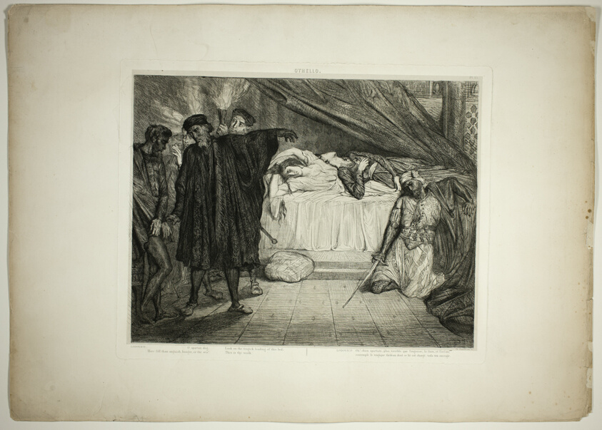 O Spartan dog, plate fifteen from Othello