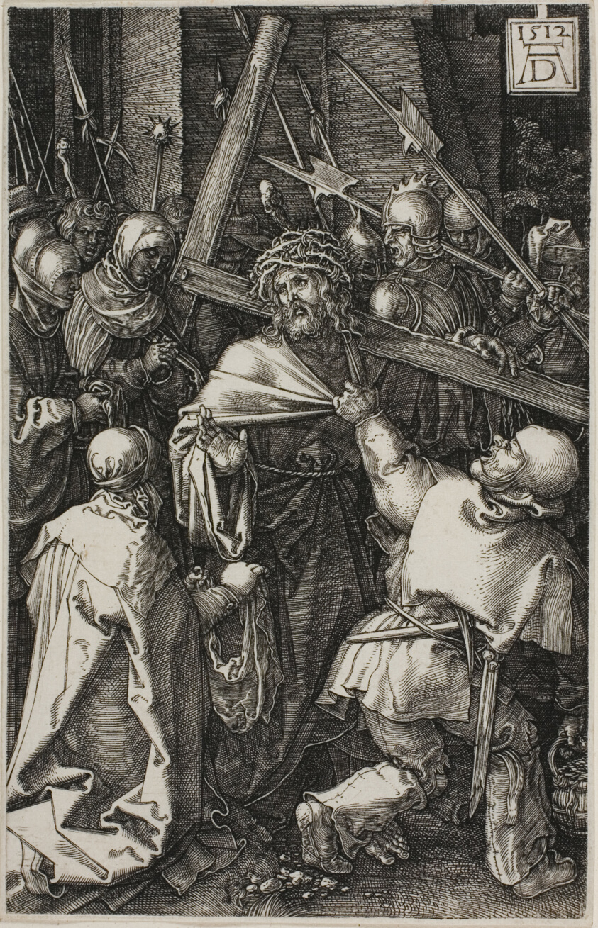 Bearing of the Cross, from The Engraved Passion