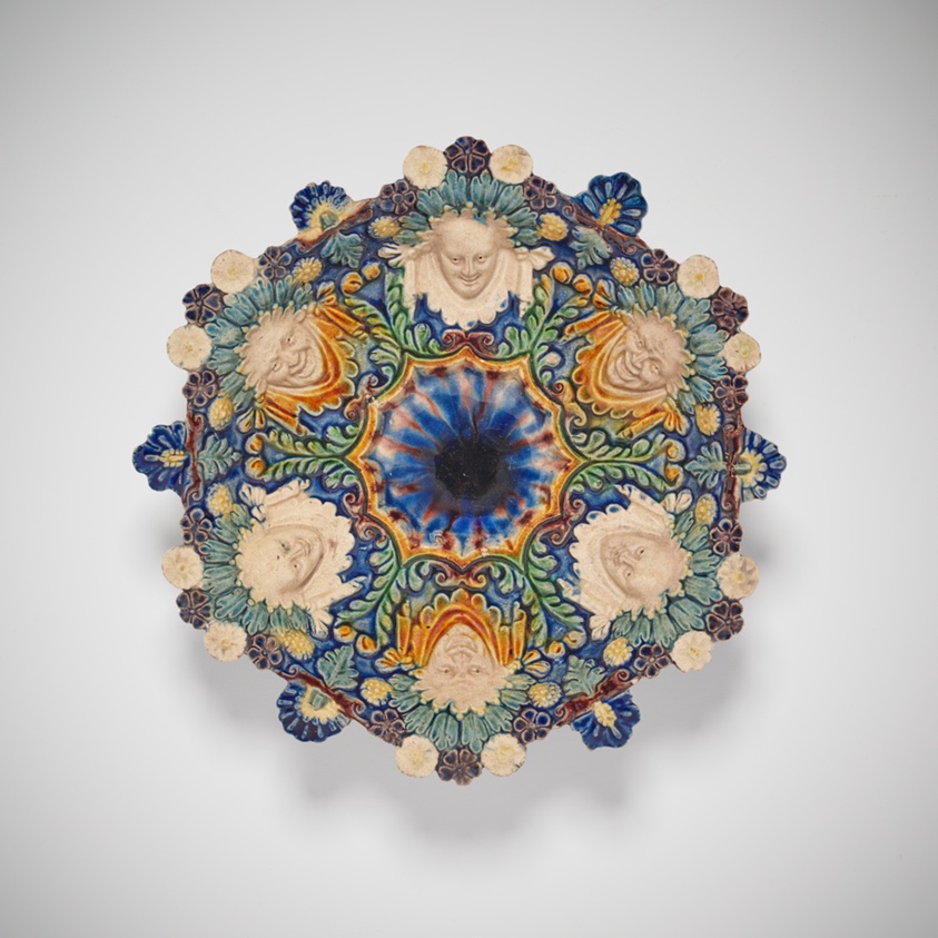 Footed Bowl (one of a pair)