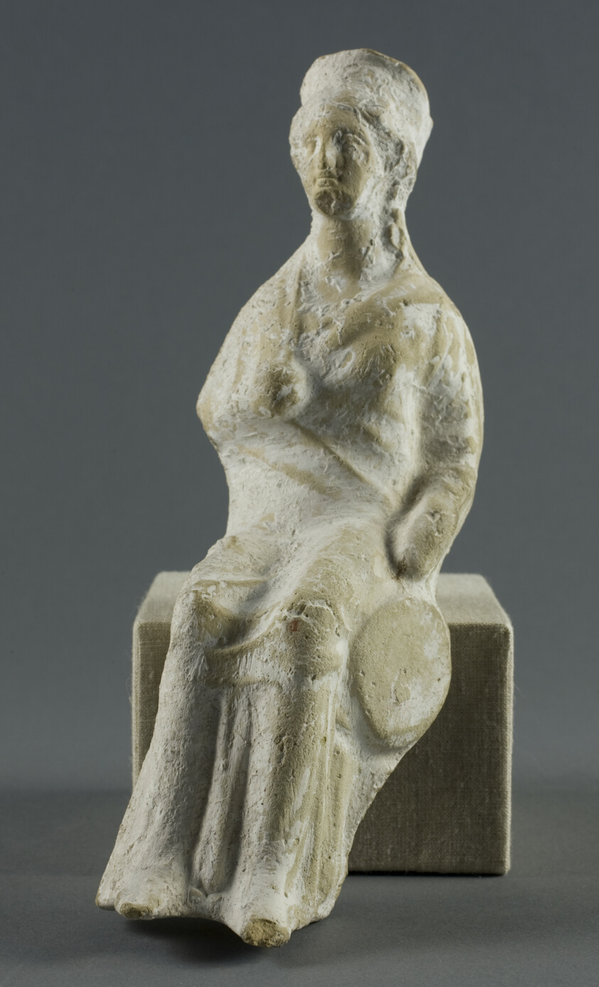 Statuette of a Seated Woman