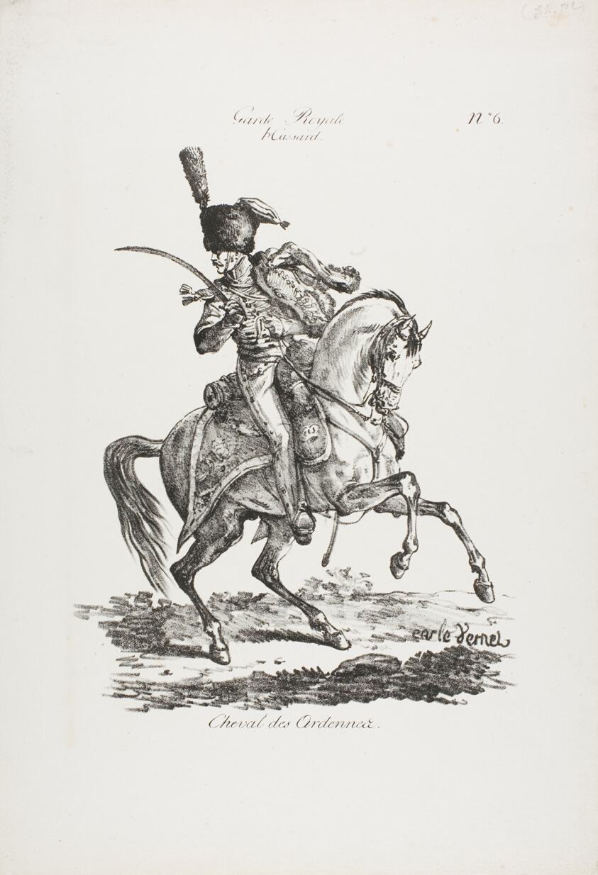 Royal Guard, Mounted Hussard and Horse No. 6