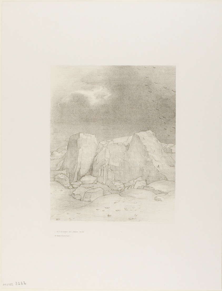 And He Discerns an Arid, Knoll-Covered Plain, plate 7 of 24