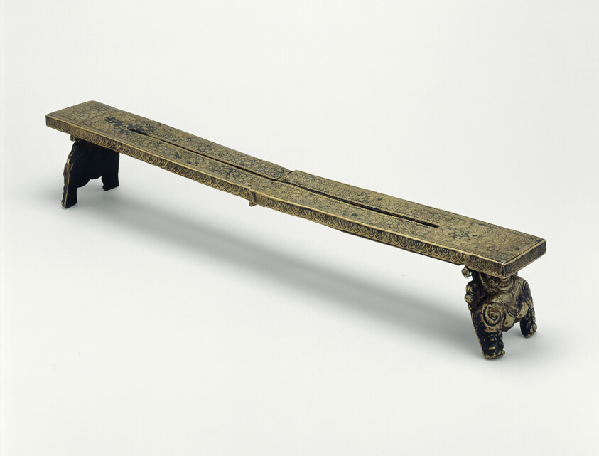 Ritual Stand with Lion Supports