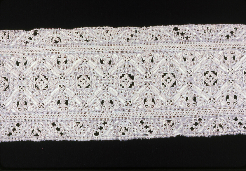 Fragment (Three Joined Strips from Small Pillow)