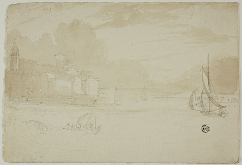 Seaport with Fishing Boats