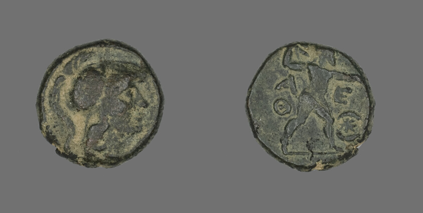 Coin Depicting the Goddess Athena