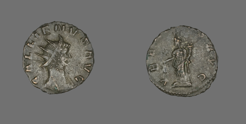 Antoninianus (Coin) Portraying Emperor Gallienus