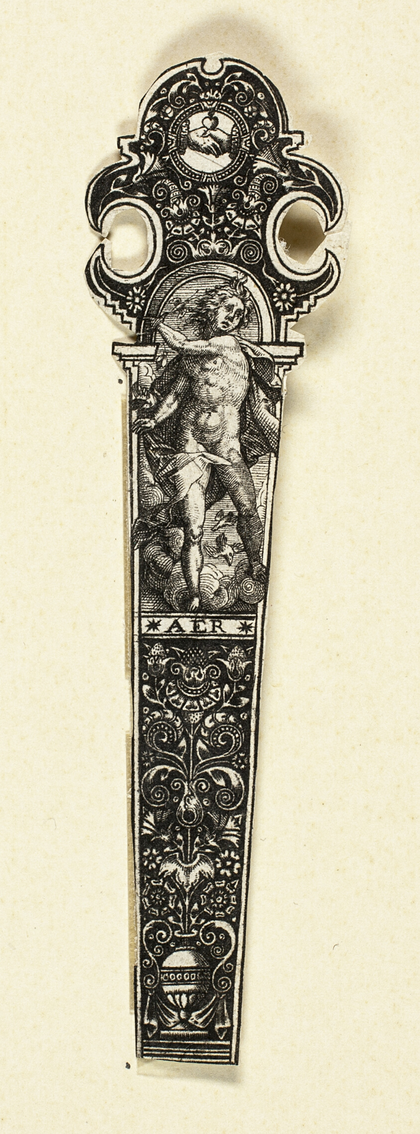 Ornamental Design for Knife Handle with Air, from The Four Elements
