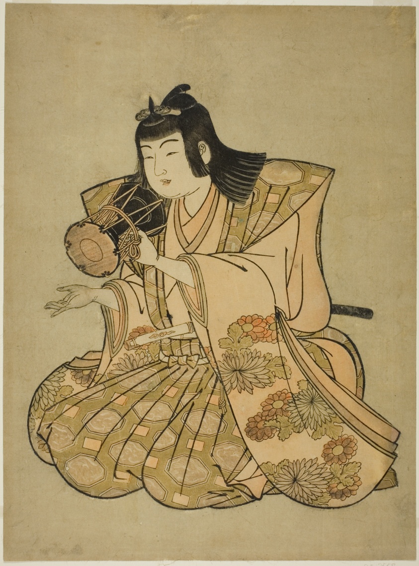 The Hand-Drum Player, from an untitled series of five musicians