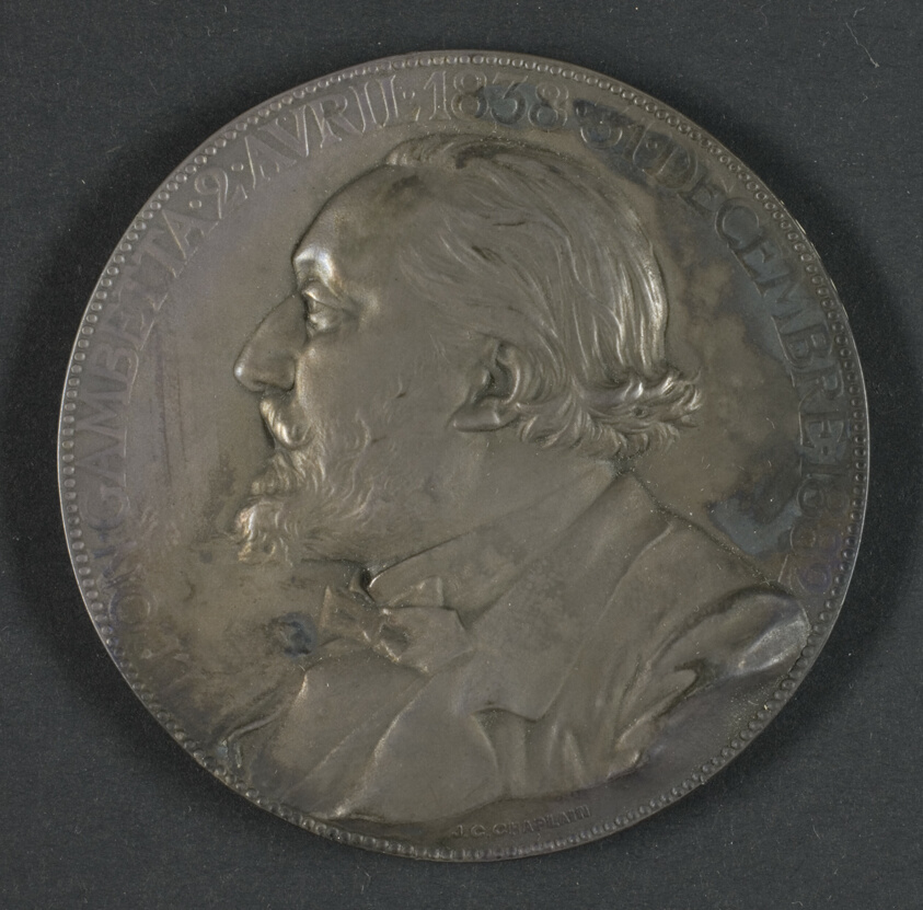 Portrait Bust of Leon Gambetta
