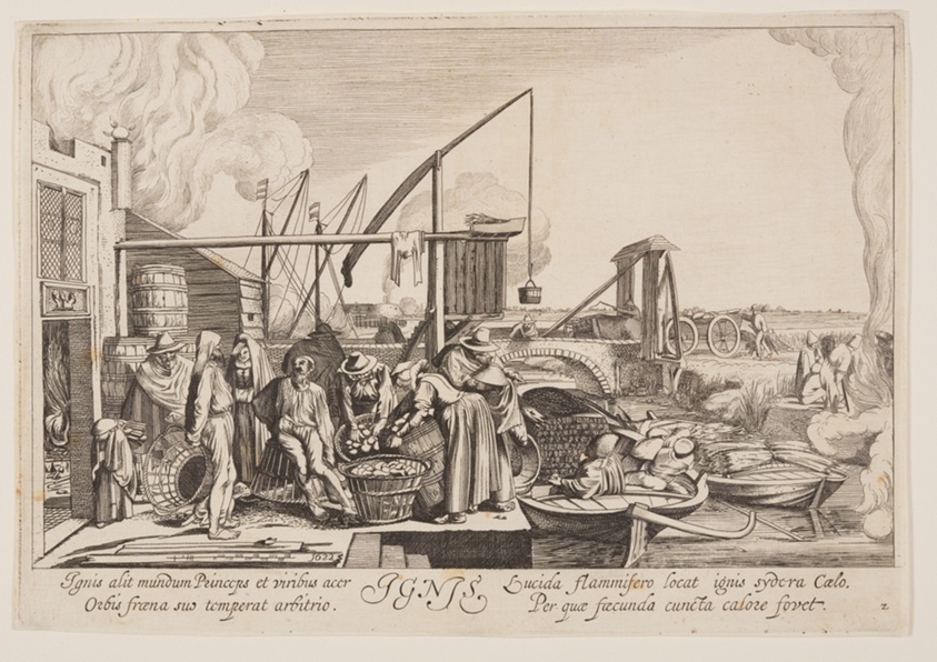 Fire, from The Four Elements
