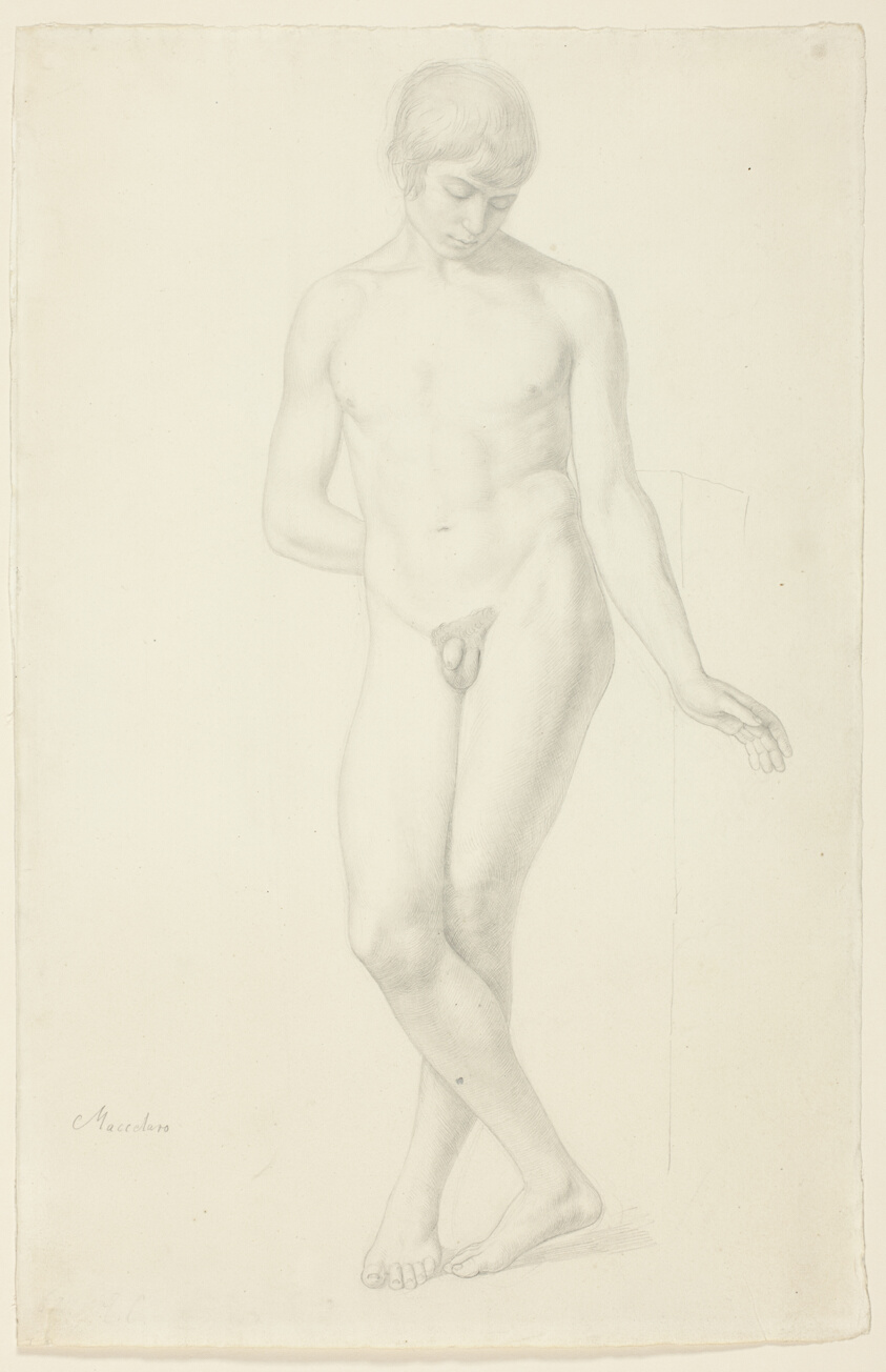 Study of a Standing Nude Youth