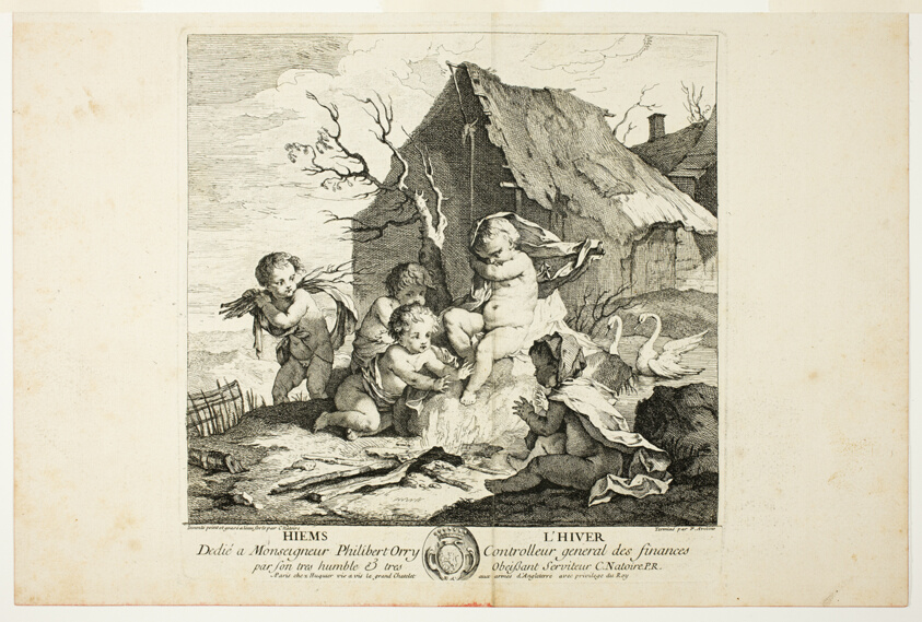 L'Hiver (Winter, plate four from Le Quatre Saisons)