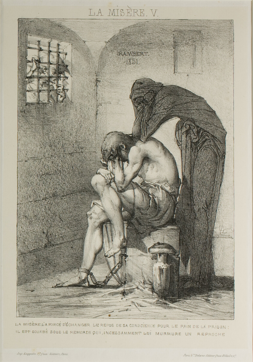 Plate Five from Misery