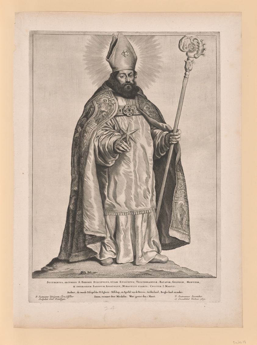 Saint Frederick of Utrecht, from Saints of the North and South Netherlands
