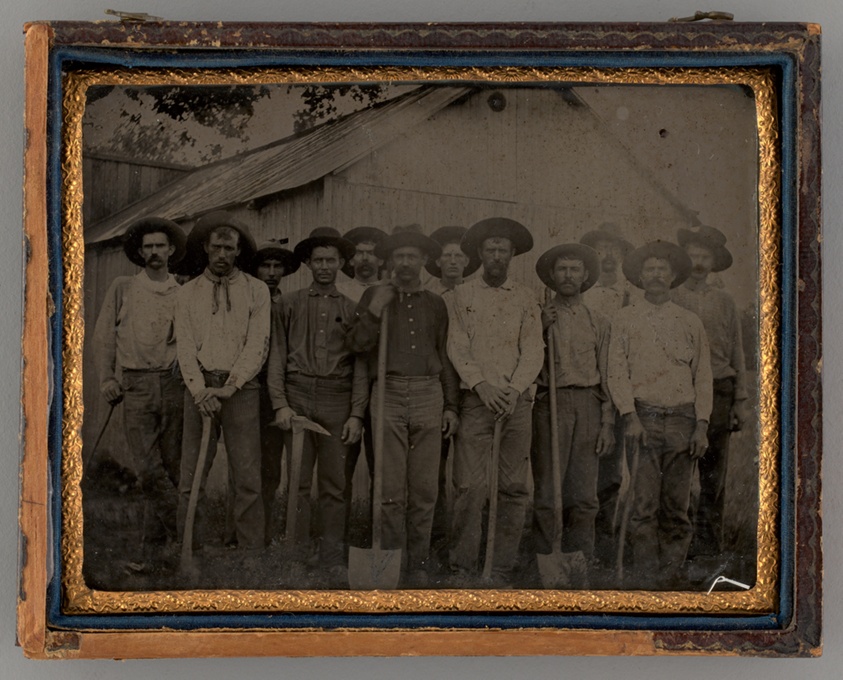 Untitled (Group Portrait of Miners)