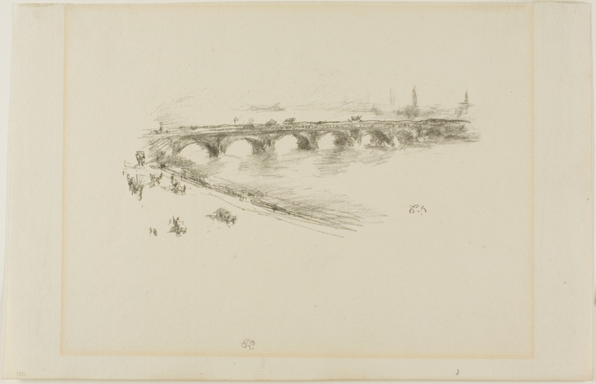 Evening, Little Waterloo Bridge