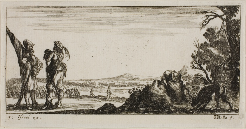 Plate Seven from Drawings of Several Movements by Soldiers