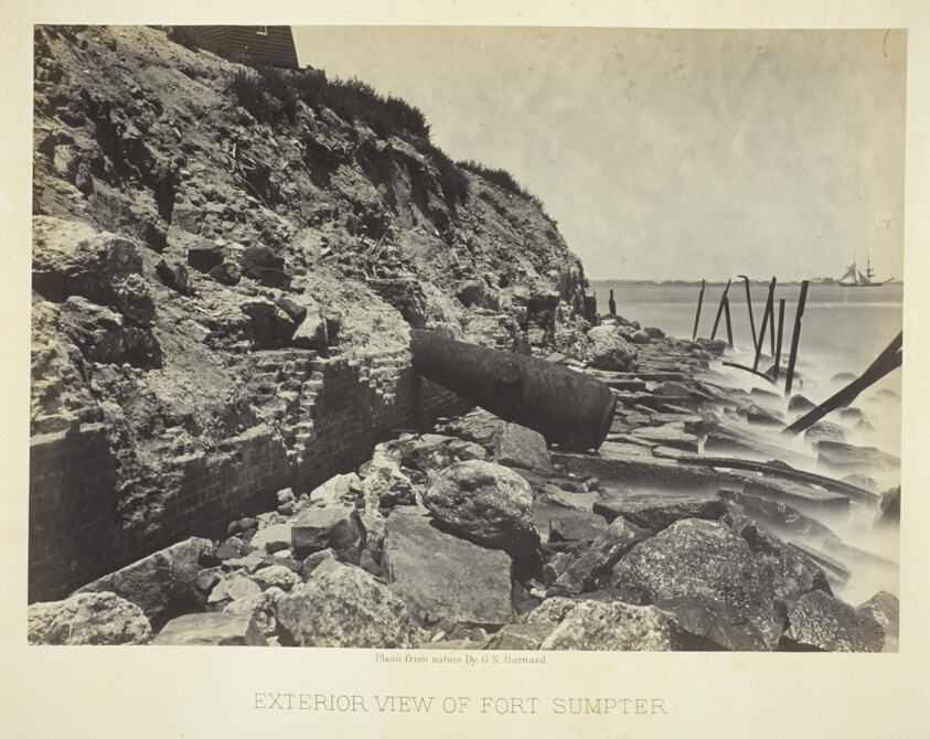 Exterior View of Fort Sumpter