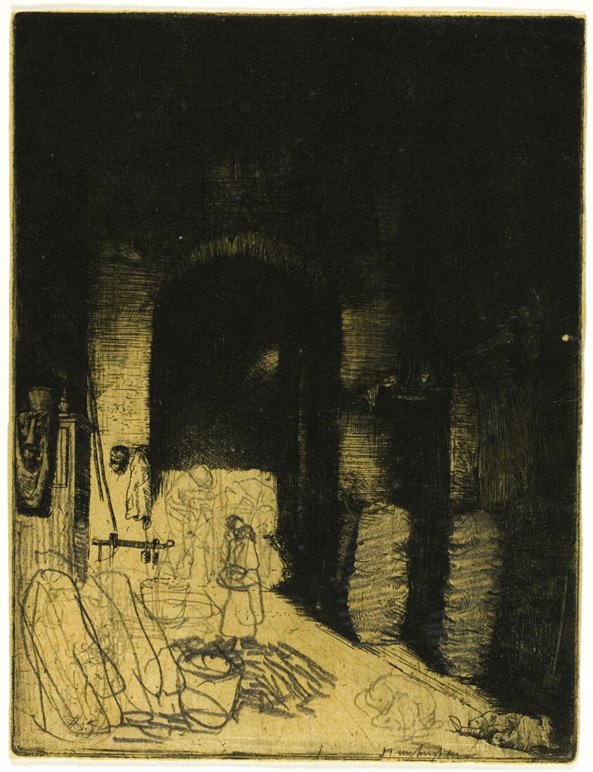 Interior of Charcoal Shop, Florence
