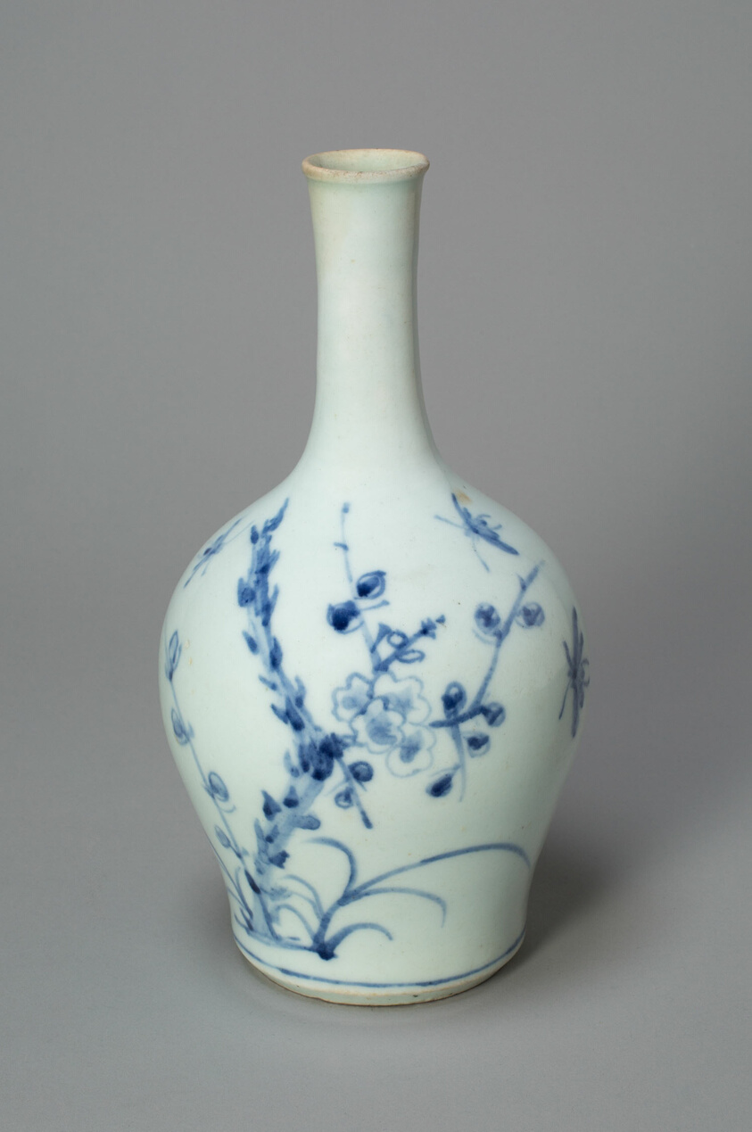 Bottle with Bamboo and Plum Motifs